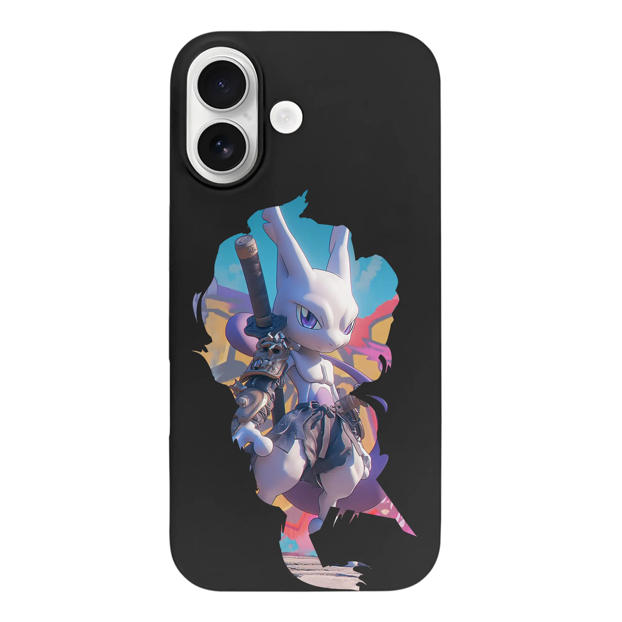 ポケモン グッズ,ミュウツー - iPhone 17 シリーズ シリコンケース 薄型 耐衝撃 指紋防止 ソフトタッチカバー 精密フィット 傷防止 保護ケース iPhone 17/17 Air/17 Pro/17 Pro Max 対応